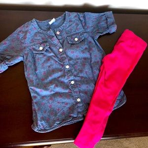 Shirt and Leggings